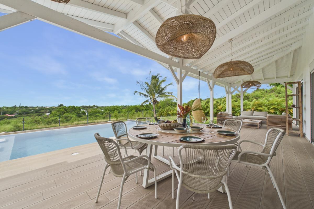 8.Location villa avec piscine vue mer Saint François Guadeloupe